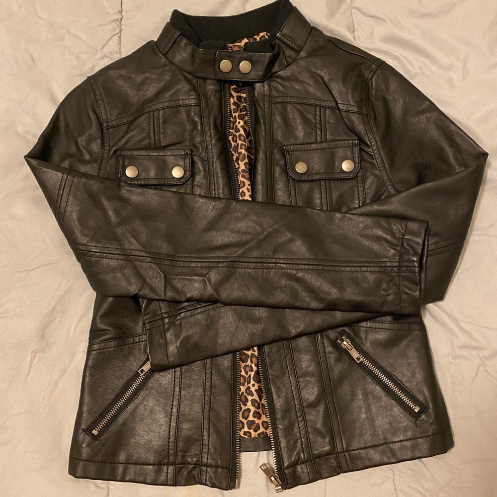 Leather jacket